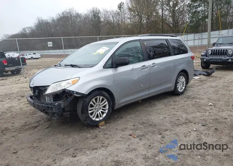 2015 Toyota Sienna Xle 8 Passenger from USA, damaged, VIN 5TDYK3DC5FS576000